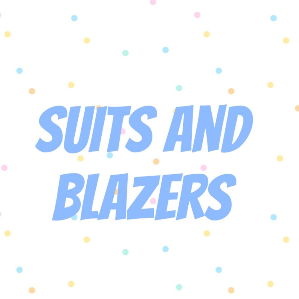 Suits and blazers for a size 6/8 medium